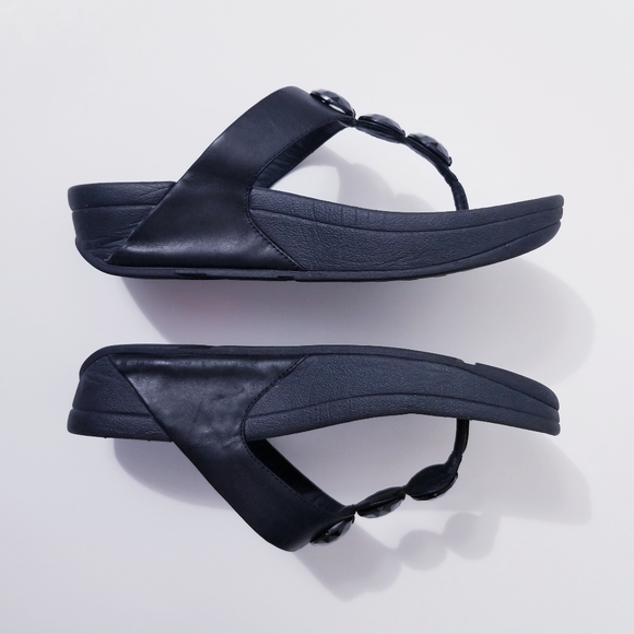 MICRO WOBBLEBOARD WEDGE FITFLOPS (FLIP FLOPS) - Picture 6 of 13